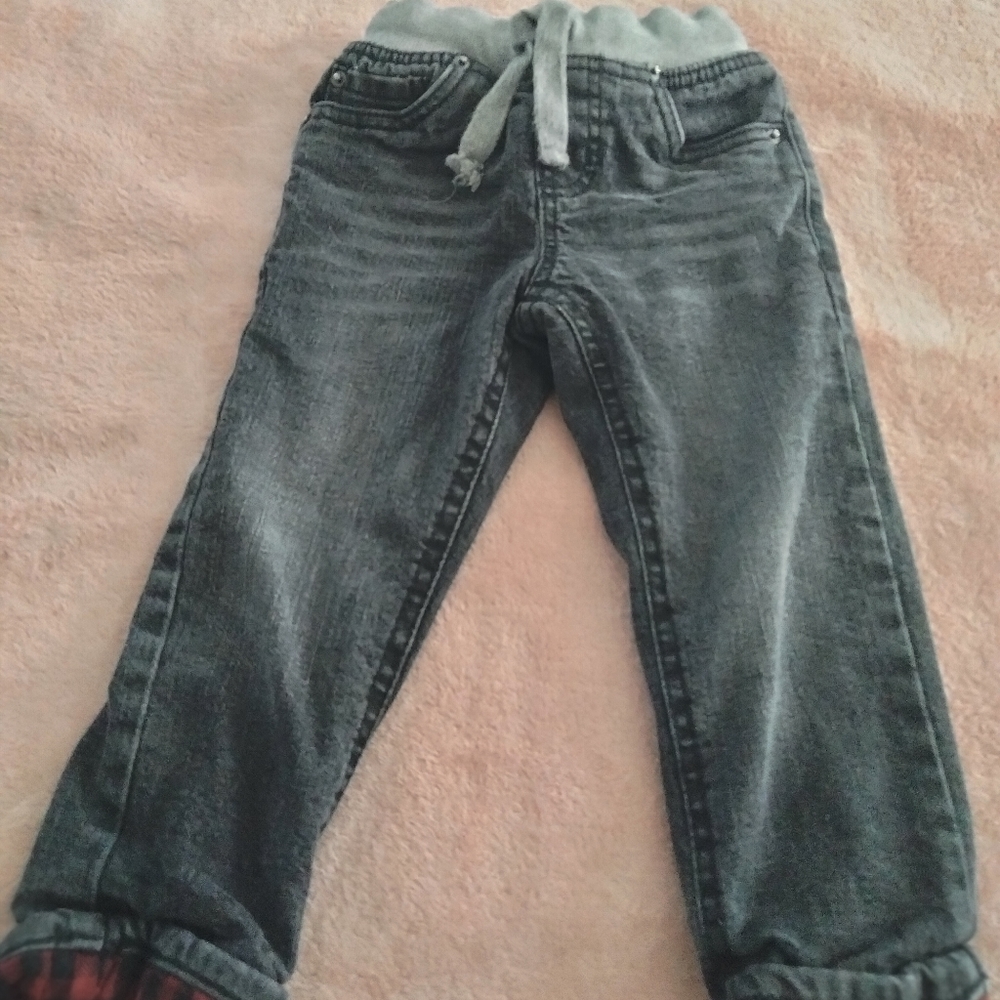Thick winter jeans